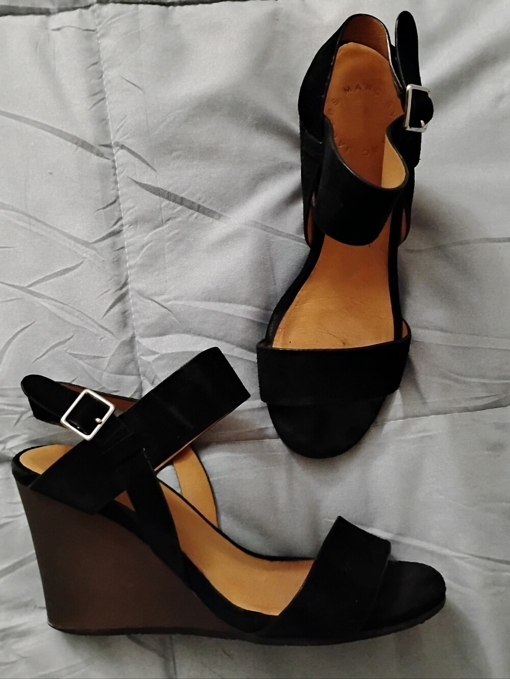 MARC JACOBS Wedges Sandals Heels Women's Size EU 35